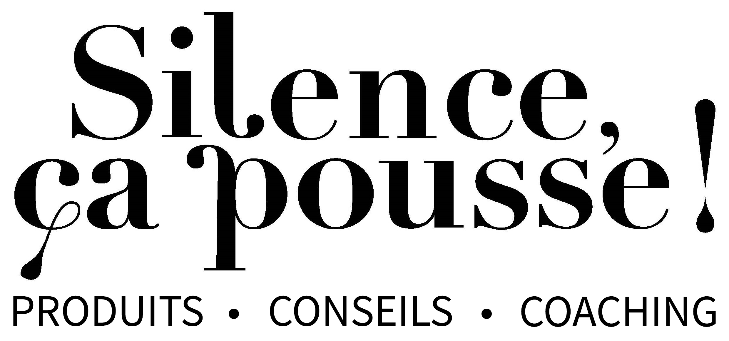 Logo de Silence, ça pousse !