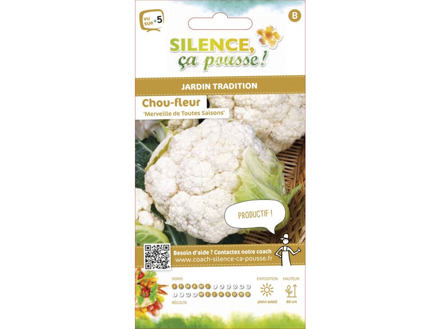 Chou Fleur Merveille De Toutes Saisons Silence Ca Pousse