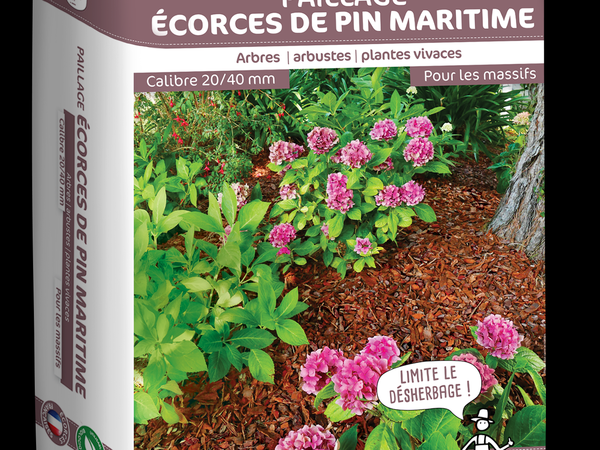 Paillage Ecorces de pin maritime