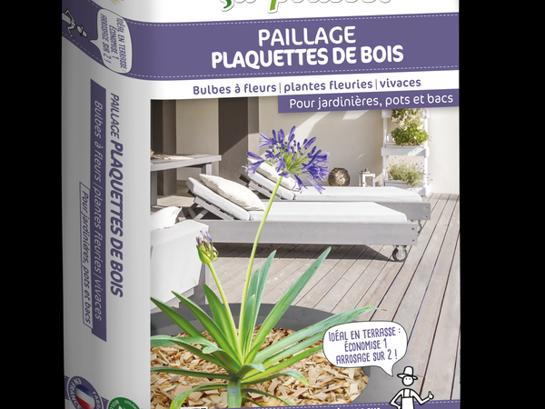 Paillage Plaquettes de bois naturel