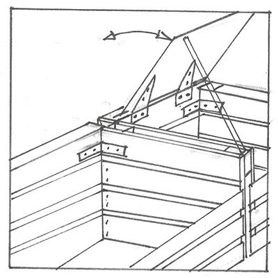 Fabriquer un composteur en bois de palette  Composteur bois, Composteur de  jardin, Fabriquer un composteur