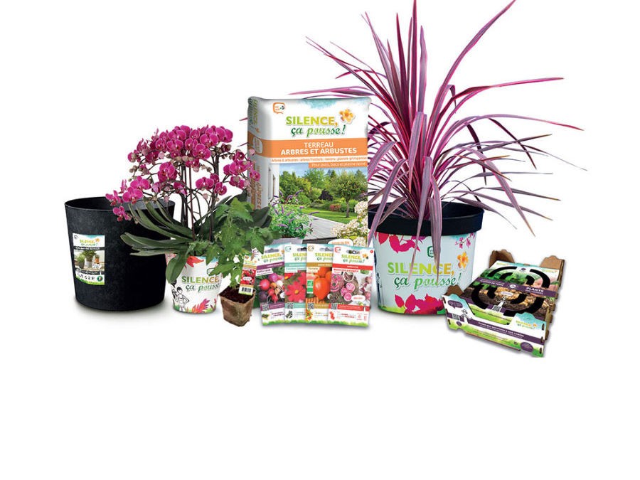 Avec les produits SILENCE, CA POUSSE ! La seule chose qui ne se plante pas, c'est vous !