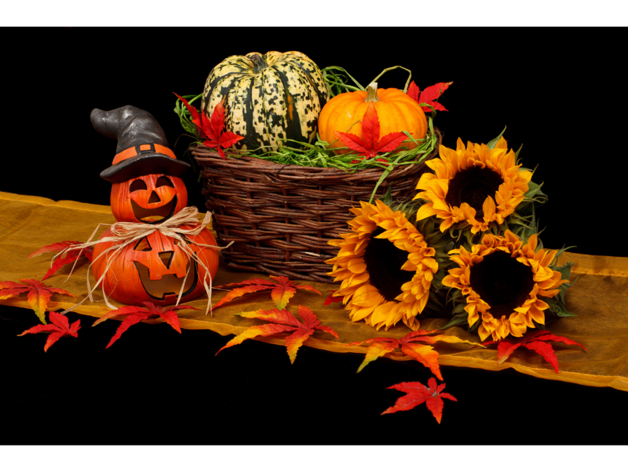 3 IDEES DE DECORATIONS FLORALES POUR HALLOWEEN