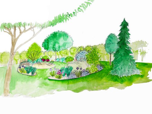 AMENAGER UN ESPACE DÉTENTE DANS LE GRAND JARDIN DE CHARLOTTE