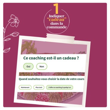 Carte Cadeau Etape 1