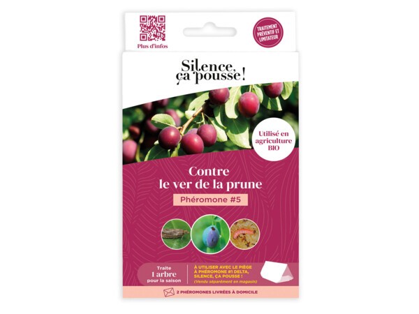 Phéromone #5 contre le ver de la prune