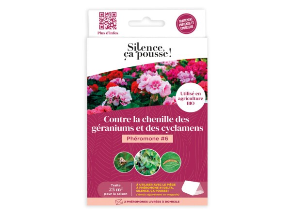 Phéromone #6 contre la chenille des géraniums et des cyclamens