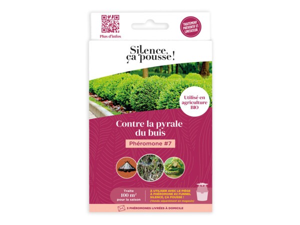 Phéromone #7 contre la pyrale du buis