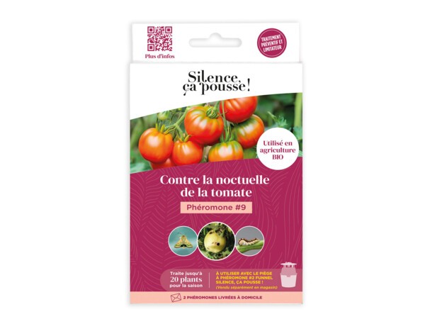 Phéromone #9 contre  la noctuelle de la tomate