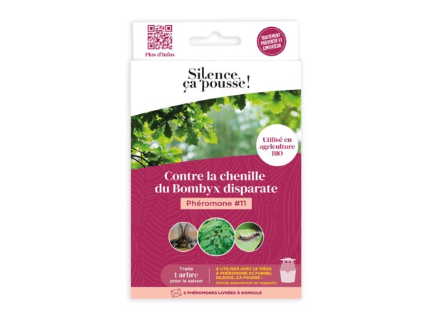 Phéromone #11contre la chenille du Bombyx disparate