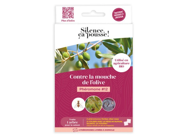 Phéromone #12 Kit de piégeage contre la mouche de l'olive