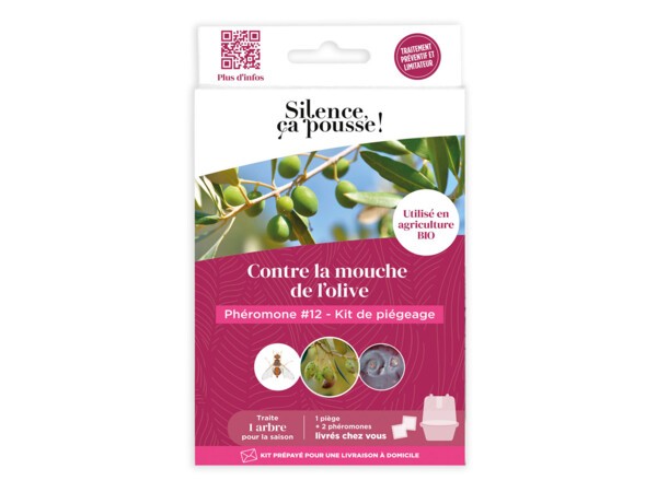 Phéromone #12 contre la mouche de l'olive