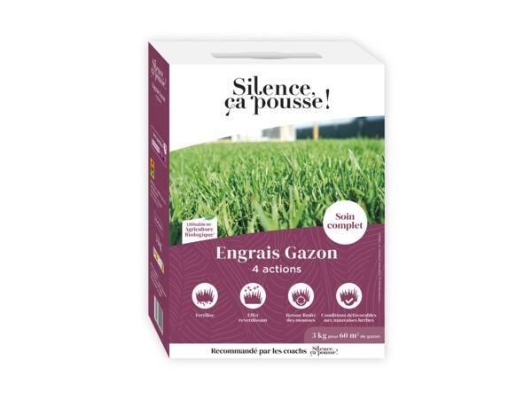 Engrais Gazon 4 Actions
