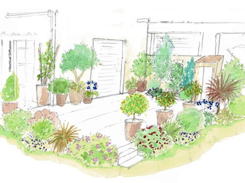 Ambiance méditerranéenne sur la terrasse de Catherine