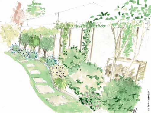 Créer un espace gourmand et fleuri dans le jardin de Romain